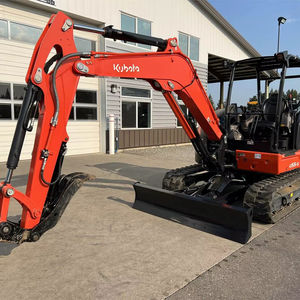 Mini-excavatrice Kubota U55-5 2021 : Puissance avancée de 5 tonnes à rotation zéro avec technologie intelligente - Product Image 1