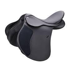 Juego de sillín de carreras de cuero de imitación de alta calidad para carreras de caballos en inglés Premium para montar a caballo sillín de salto en inglés - Product Image 3