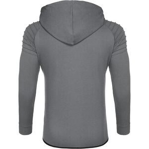 Men's Best Quality Cotton Casual Slim Fit Oversized Zip Hoodie Comfortable Streetwear with Classic Hoodi Man Printed Clothing - Product Image 2