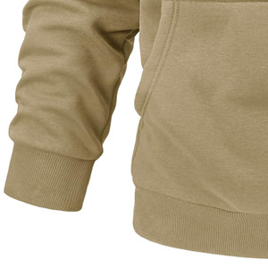 2025 vente en gros plaine noir hommes sweats à capuche surdimensionnés sweat impression personnalisée Logo graphique et 3D broderie sport pull vêtements - Product Image 3