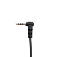 Kit de câblage radio bidirectionnel GT83J-L1 avec écouteur à tube transparent, pilote audio dynamique puissant, interface 3,5 mm, cordon de 100 cm