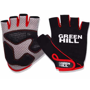 Guantes de Fitness de Medio Dedo con Correa Ajustable para la Muñeca, Guantes de Cuero para Levantamiento de Pesas y Fisicoculturismo con Agarres para las Manos, para Uso en el Gimnasio y Deportes - Product Image 1