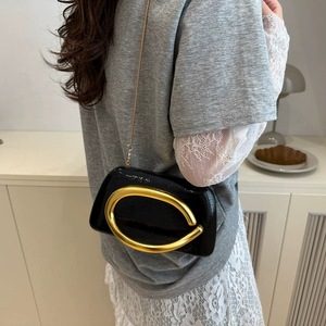 Women's High Quality PU Leather Design Handbag New Vintage Fashion Clutch <b>Bag</b> for Evening Dress Summer Phone Pocket - Product Image 6