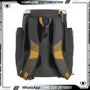 top Selling Sports With Shoes Compartment Best Seller Backpack For Student College <b>Bat</b> Batting Helmet - Product Image 3