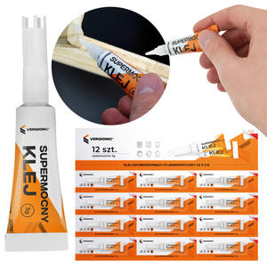 VERGIONIC Pegamento Líquido de Montaje Universal de Secado Rápido y Fuerte, 12 Piezas Cianoacrilato en Blíster de 3g Hecho en China - Product Image 3