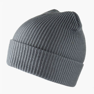 Bonnet tricoté unisexe de haute qualité 100% laine pour l'hiver Logo personnalisé motif de nœud brodé à la mode pour hommes femmes voyage - Product Image 5