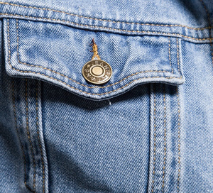 2024 hommes de haute qualité col tournant Denim vestes Premium couture grande taille Jean vestes pour l'hiver High Street Style - Product Image 6