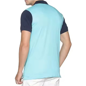 Polos de manga corta para hombre, camisetas de polo lisas con logotipo personalizado y precio al por mayor, camisetas de polo de alta calidad para hombre, OEM - Product Image 3