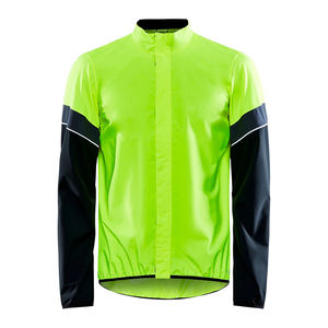 Wholesale Custom Stand Collar <b>Cycling</b> Sportswear OEM Private Label Waterproof Windbreaker <b>Jacket</b> <b>Reflective</b> Strips Zipper - Product Image 1