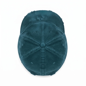 Casquette de baseball en velours côtelé brodée, vente en gros, logo personnalisé, haute qualité, OEM ODM, faible MOQ, unisexe, 6 panneaux, réglable, style décontracté - Product Image 6