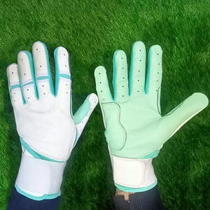 ถุงมือเบสบอล/ซอฟต์บอลแบบปรับแต่งได้ถุงมือไนลอน/สแปนเด็กซ์ตะขอปิดห่วงรัดข้อมือปรับขนาดได้สำหรับการใช้งานผู้ใหญ่ - Product Image 1