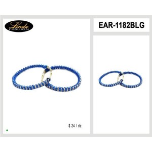 ต่างหูแฟชั่นโคมระย้าห่วง CZ - Product Image 2