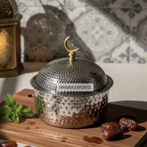 Stainless Steel Casserole Pot Kitchenware Accessories Cooking and Storage Pots Set Double Wall Casserole Aluminum Casted Lid - Product Image 3