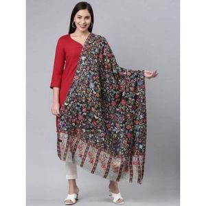 Châle musulman long pour femme, imprimé personnalisé, léger, respirant et durable, idéal pour l'automne, l'usage quotidien et les activités de plein air, châle traditionnel - Product Image 2