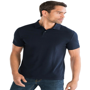 Polo de manga corta para hombre de verano 2025 con logotipo bordado ropa informal de secado rápido Simple y de moda - Product Image 1