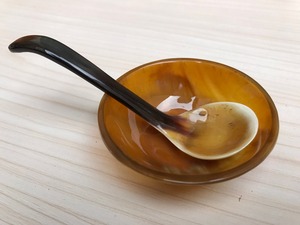 Cuenco para servir de cuerno pulido de estilo Animal DE LA India náutico más vendido, cuchara, diseño atractivo, artesanías naturales para cocina JH - Product Image 6