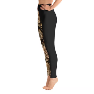 Mujeres Seamless Fitness Yoga Logotipo personalizado Sublimación Leggings Venta caliente Gimnasio Deportes Entrenamiento Medias para adultos - Product Image 5