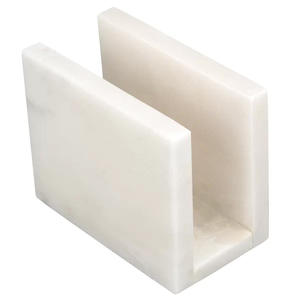 Servilletero ligero de mármol al por mayor para Decoración de mesa con colores y tamaños personalizados para hoteles con 3x3x10 pulgadas - Product Image 5