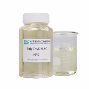 Poly DADMAC 40%/50% Solid Content/Cationic Polymer/High Quality Flocculant for Water Treatment