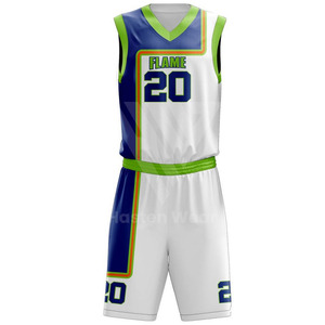 Tenues d'équipe en gros, ensemble de shorts de basket-ball pour hommes et uniformes de basket-ball personnalisés sublimés pour les matchs de ligue junior - Product Image 5