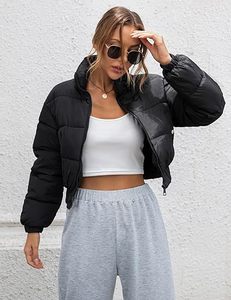 Chaquetas acolchadas y bomber brillantes para mujer personalizadas, abrigos de burbujas de invierno, chalecos sin mangas, opciones de diseño a medida, fabricante OEM/ODM - Product Image 4