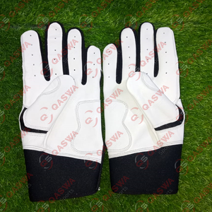 Gants de frappe de baseball professionnels en cuir de qualité supérieure dernière conception gants de frappe de baseball à manchette courte - Product Image 5