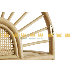 Étagères de salon rotin forme moderne thème frais looks élégants avec étagère murale de plusieurs tailles en gros - Product Image 5