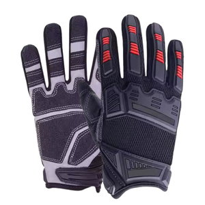 ถุงมือเทอร์รี่ผ้าสแปนเด็กซ์ตาข่ายสำหรับตัดป้องกัน TPR ทนต่อแรงกระแทกใช้งานได้หลากหลายตามต้องการ - Product Image 6