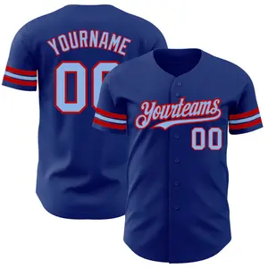Maillots de baseball personnalisés haute performance, vêtements de sport extensibles et flexibles avec contrôle avancé de l'humidité - Product Image 6