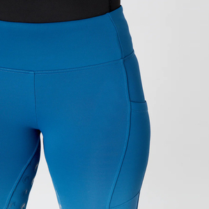 Mallas de conducción con bolsillos para mujer, pantalones de entrenamiento con agarre de silicona, medias de conducción, Parche de rodilla ventilado activo - Product Image 5