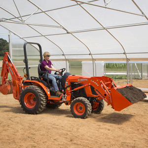 Tractor diésel pequeño con sistema de toma de fuerza de alta productividad Capacidad 4WD y compatibilidad con cargador para agricultura - Product Image 2