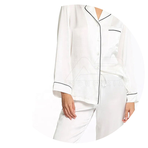 Pyjama pour femmes tendance et très vendu, ensemble de vêtements de nuit pour femmes à manches courtes, printemps automne, vêtements de nuit respirants pour femmes en provenance du Pakistan - Product Image 6