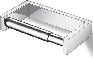 Porte-boîte à mouchoirs en acier inoxydable antirouille pour espaces commerciaux avec un design compact et peu encombrant - Product Image 6