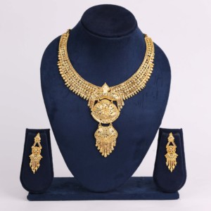 Gold Plated Forming Necklaces <b>Set</b> Fashion <b>Jewelry</b> Gold Forming <b>Jewelry</b> <b>Set</b> <b>for</b> <b>Women</b> Copper & Brass Chapado En Oro Oro Laminado - Product Image 2