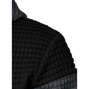 Logo personnalisé brodé 100% coton hiver sweat à capuche zippé pour hommes-dernier design élégant et chaud polaire - Product Image 4