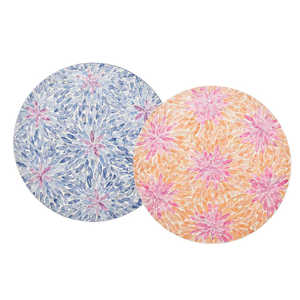 Set de table rond en coquillage fait main, pour table à manger, mariage, fête, décoration de la maison, fabriqué au Vietnam - Product Image 5