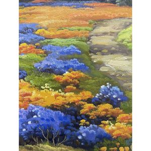 Dipinti ad olio su tela dipinti a mano 36x24 pollici 100% arte originale - Product Image 3