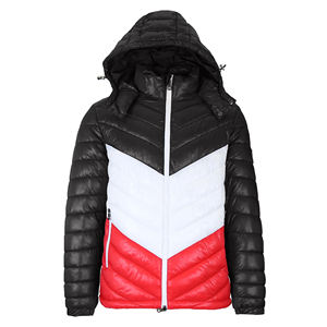 Manteaux d'hiver en duvet pour hommes OEM à motifs différents personnalisés, chauds et épais, à bulles, veste rembourrée en duvet de haute qualité pour hommes - Product Image 3