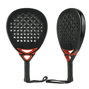 Raquette de tennis en fibre de carbone pleine de haute qualité, légères pour les joueurs professionnels, raquette de paddle-tennis en fibre de verre - Product Image 6