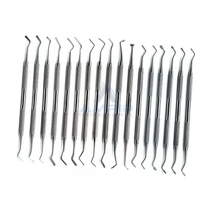 ชุดเครื่องมือทันตกรรมเติมเครื่องมือขูดด้วยมือเครื่องมือผ่าตัดทำจากสเตนเลสได้รับการรับรอง CE - Product Image 3