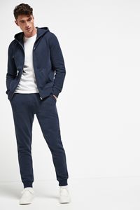 Sudadera con Capucha Unisex Nueva de Invierno 2025, Sudadera Informal de Calle con Cremallera, Chaqueta de Forro Polar Lisa Teñida de Poliéster/Algodón - Product Image 4