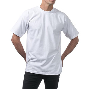 Camisetas de algodón personalizadas blanco liso a granel en blanco serigrafiado camisetas al por mayor de verano de alta calidad camiseta para hombres - Product Image 3