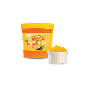 Boba éclatant de jus de fruits perles à éclater multi-aromatisées en gros pour le thé au lait yaourt crème glacée du Vietnam saveur tropicale - Product Image 3