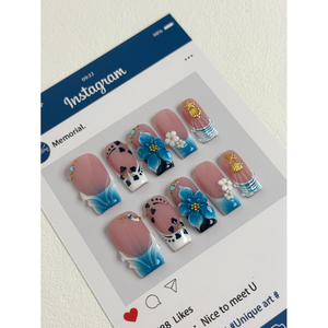 โอเชียน บลูม บรีซ เพรสออน เนล อาร์ต - Product Image 2