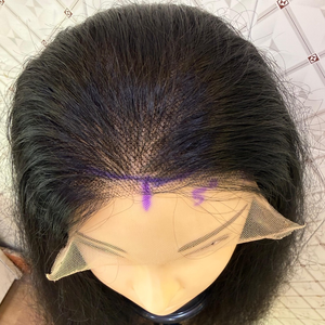 Perruque complète en dentelle pour femme, cheveux vierges, perruque médicale, double trame, cheveux humains indiens pour la perte de cheveux et la calvitie - Product Image 1