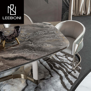 Nhà Sản Xuất Tùy Chỉnh Thực Hiện Ý Cao End Phòng Ăn Đồ Nội Thất Hiện Đại Sang Trọng Bàn Ăn - Product Image 4