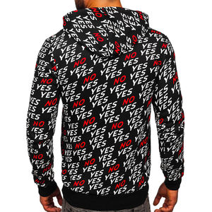 Vente en gros Nouveautés Ventes chaudes Sweat à capuche pour homme de haute qualité Impression par sublimation Design de poche Respirant Séchage rapide Vêtements de rue d'hiver - Product Image 4