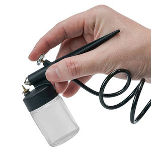 Pistola de aerógrafo profesional de 22ml con vaso de vidrio - Product Image 5
