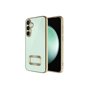 Coque en silicone Galaxy S24 FE Gold MRSA Omega Edition avec protection de l'appareil photo et affichage du logo, étui pour téléphone portable - Product Image 6