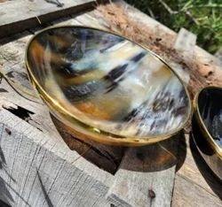 ชามเขาควายแกะสลักลายสัตว์สไตล์คริสต์มาสจาก FAIZA CRAFT กันน้ำได้ มีหลายขนาดสำหรับตกแต่ง - Product Image 5